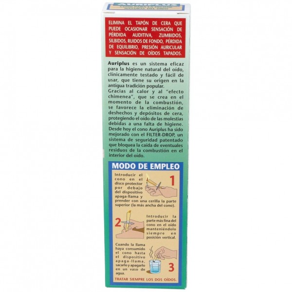 Auriplus Cono Para Higiene Natural Del Oído 2Uds