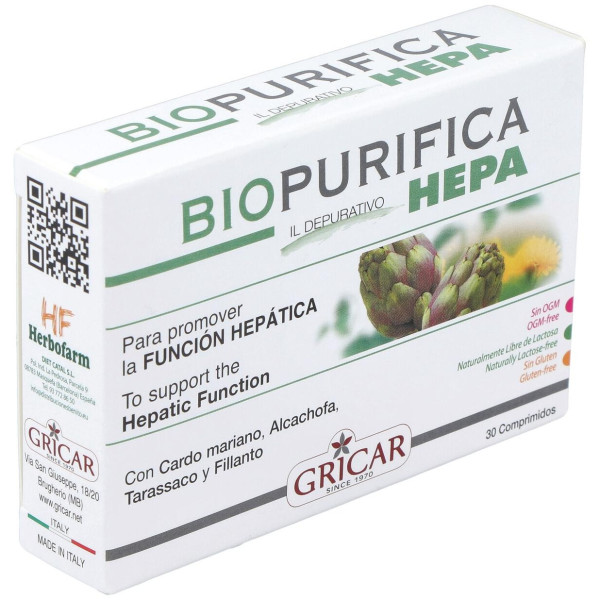 Gricar Biopurifica Hepa 30Comp