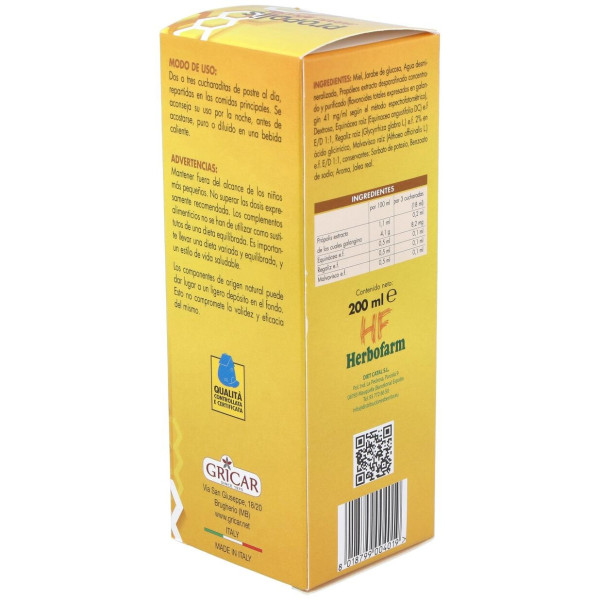 Propolis+Ecninacea Jarabe Adultos 200Ml. Gricar