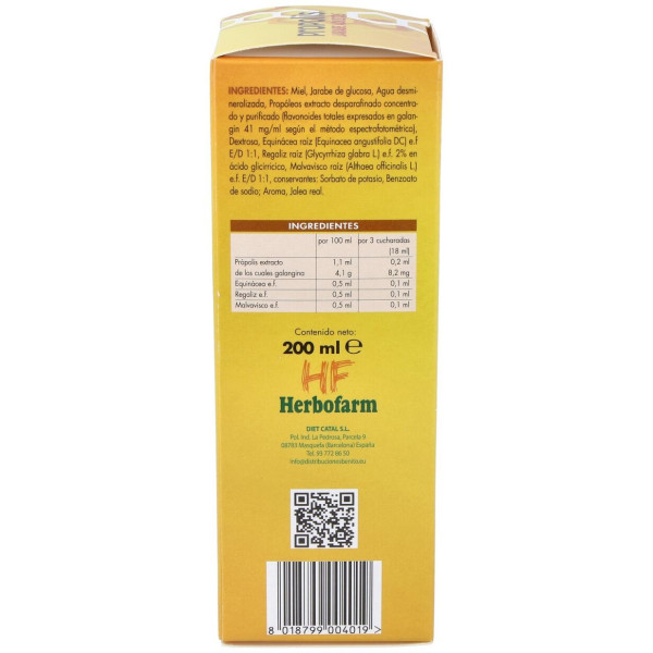 Propolis+Ecninacea Jarabe Adultos 200Ml. Gricar