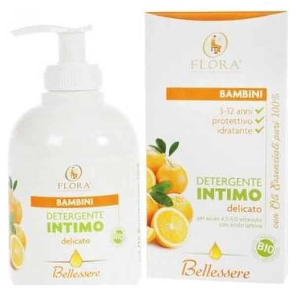 Flora Gel Intimo Niñas Bio 3-12 Años 250Ml