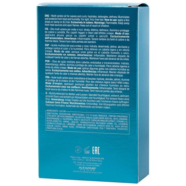 Semi Di Lino Curls Multi-Benefit Oil 100 Ml