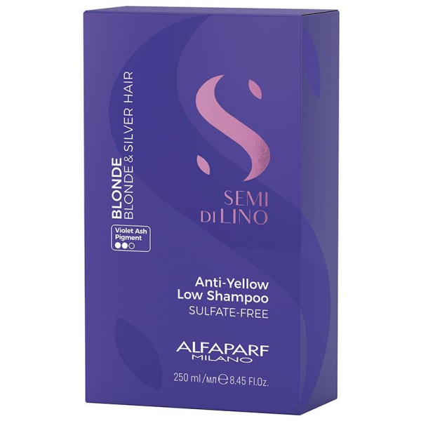 Semi Di Lino Blonde Y Silver Low Shampoo 250 Ml