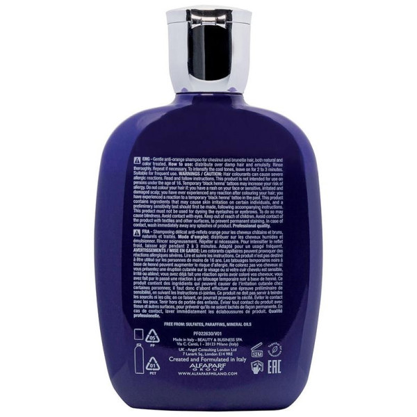 Semi Di Lino Brunette Brown Y Dark Shampoo 250 Ml