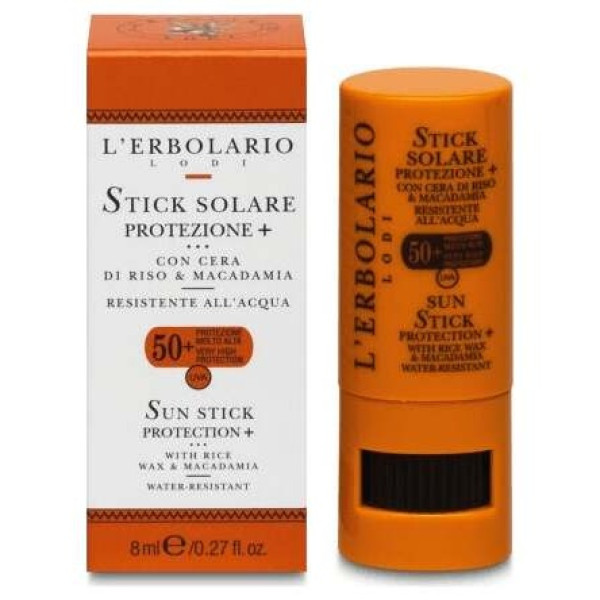 L'Erbolario Stick Proteccion Solar Facial Spf50+ 8Ml
