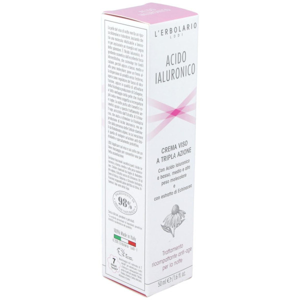 Acido Hialuronico Crema Facial Noche Antiedad 50Ml