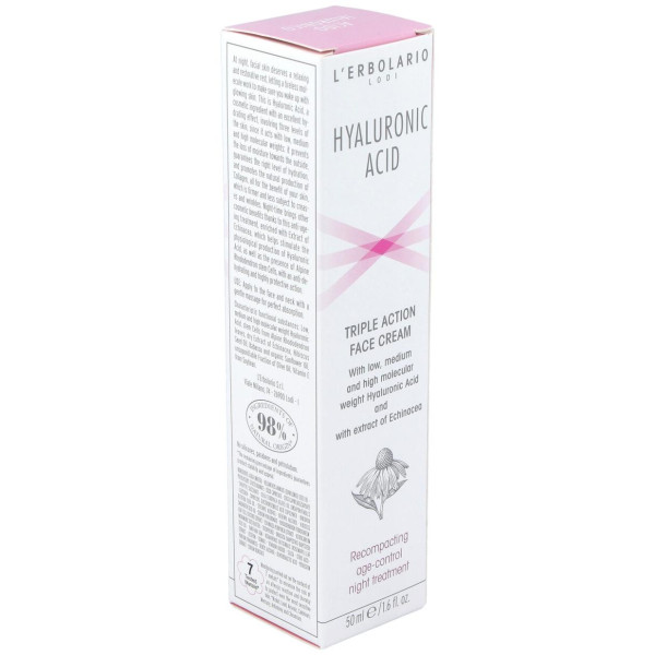 Acido Hialuronico Crema Facial Noche Antiedad 50Ml
