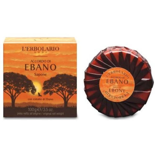 L'Erbolario Accordo Ebano Jabon Perfumado Pastilla 100G