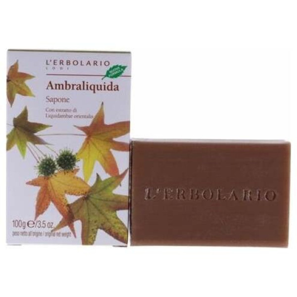 L'Erbolario Ambraliquida Jabón Perfumado Pastilla 100G
