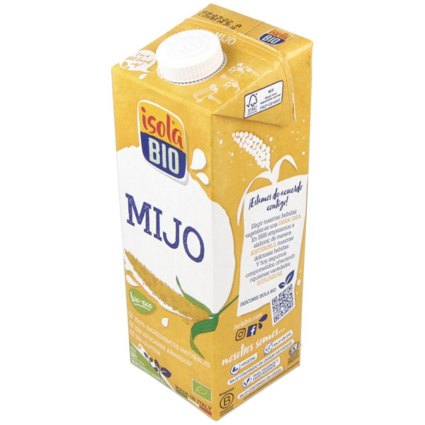 Bebida Vegetal De Mijo 1Lt 6Uds.
