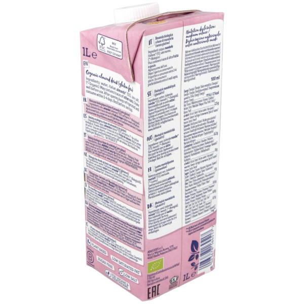 Isola Bio Bebida Veg Almendras S/A Bio 1000Ml