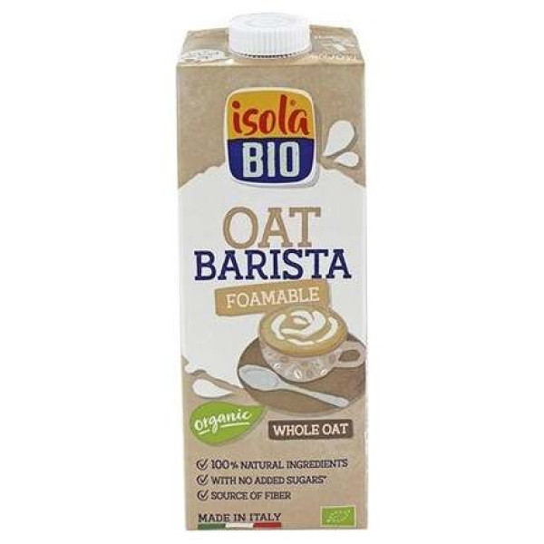 Bebida Vegetal De Avena Barista 1Lt 6Uds Bio Vegan