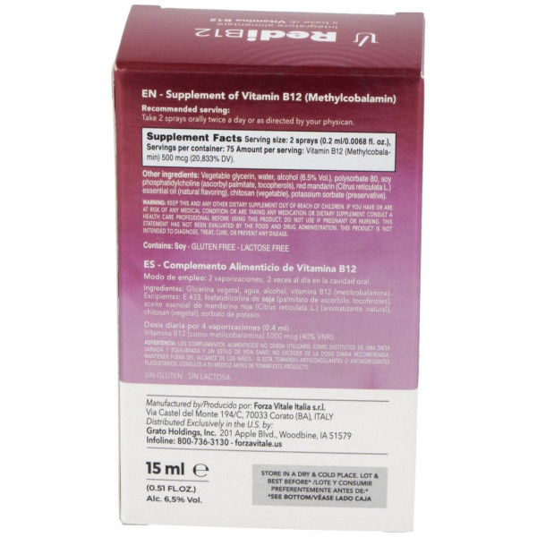 Redi B12 Spray 15Ml.