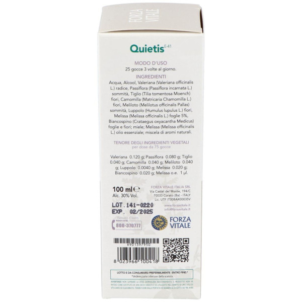 Quietis (Melissa Composta) Extracto 100Ml.