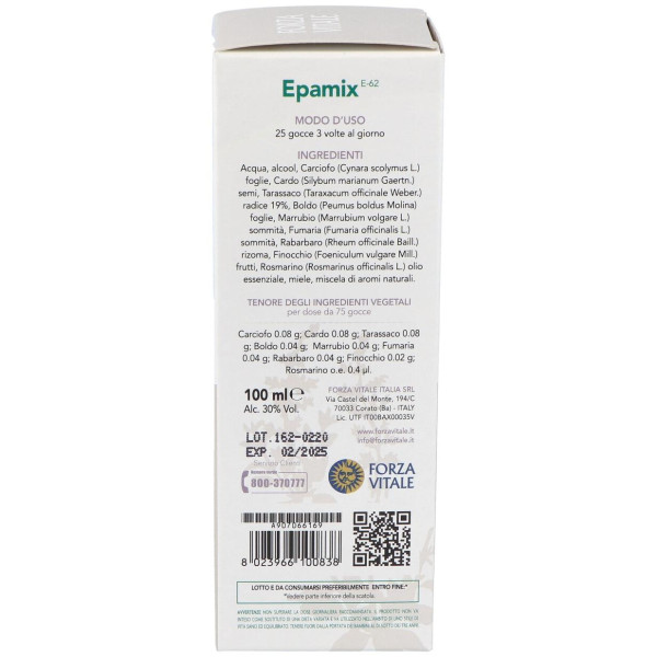 Epamix Tarassaco Plus (Diente De Leon) Ext. 100Ml.