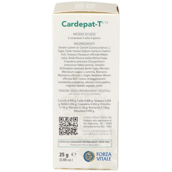 Cardepat-T Carciofo Composto Hepatico 25Gr.Comp.
