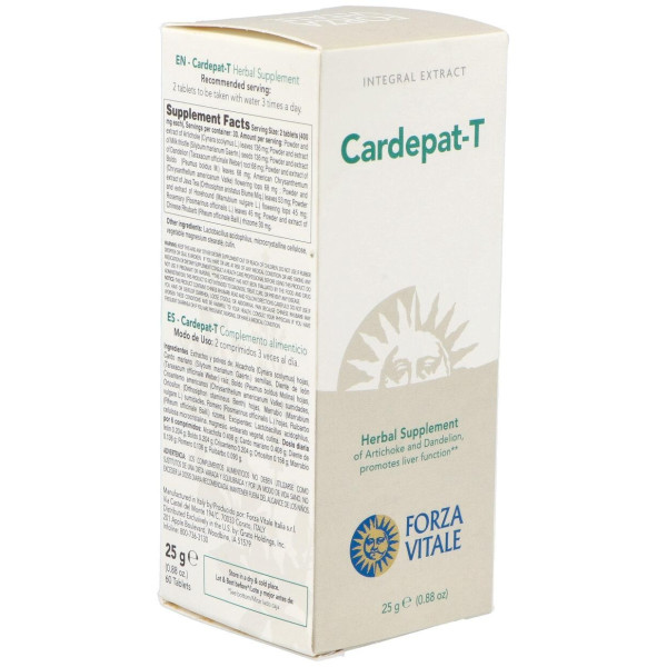 Cardepat-T Carciofo Composto Hepatico 25Gr.Comp.
