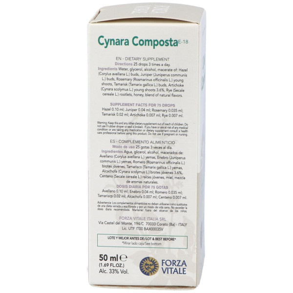 Cynara Composta Extracto 50Ml.