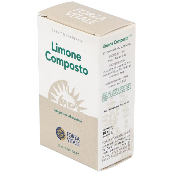 Limone Composto (Hierro) Metal Espagirico 10Ml.