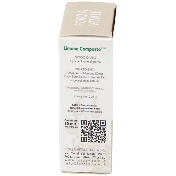 Limone Composto (Hierro) Metal Espagirico 10Ml.