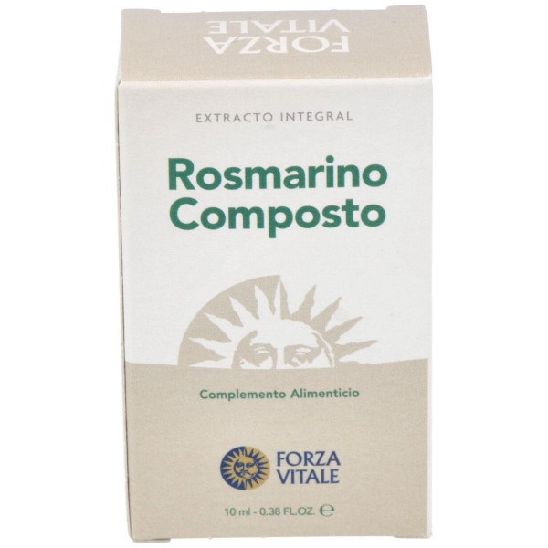 Rosmarino Composto (plomo) Metal Espagirico 10ml - Forza Vitale