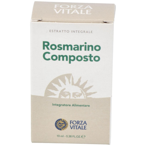 Rosmarino Composto (plomo) Metal Espagirico 10ml - Forza Vitale