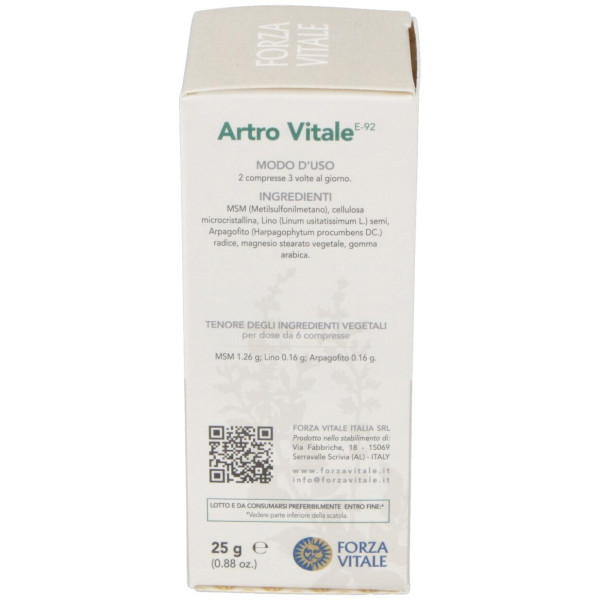 Artro Vitale 25Gr.Comprimidos
