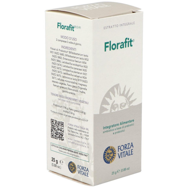 Florafit Probiotico 25Gr.Comprimidos