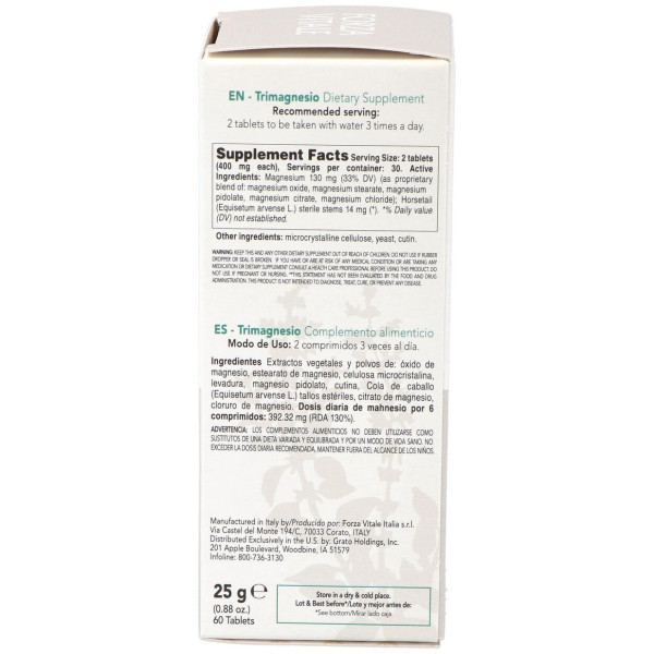Trimagnesio 25Gr.Comprimidos