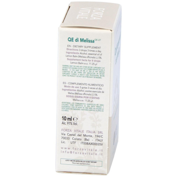 Quinta Esencia Melisa 10Ml.