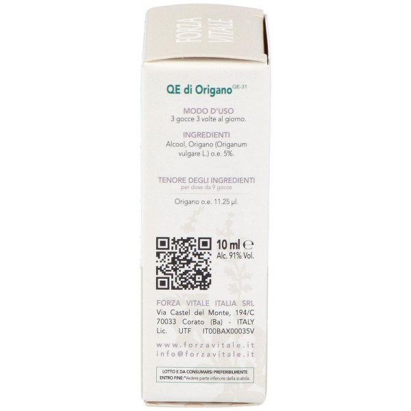 Quinta Esencia Oregano (Origano)10Ml.