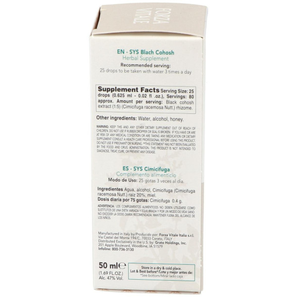 Sys.Cimicifuga 50Ml.