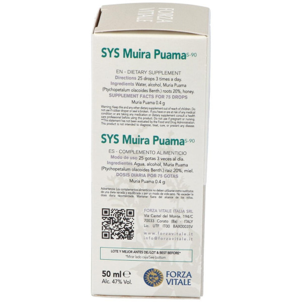 Sys.Muira Puama 50Ml.