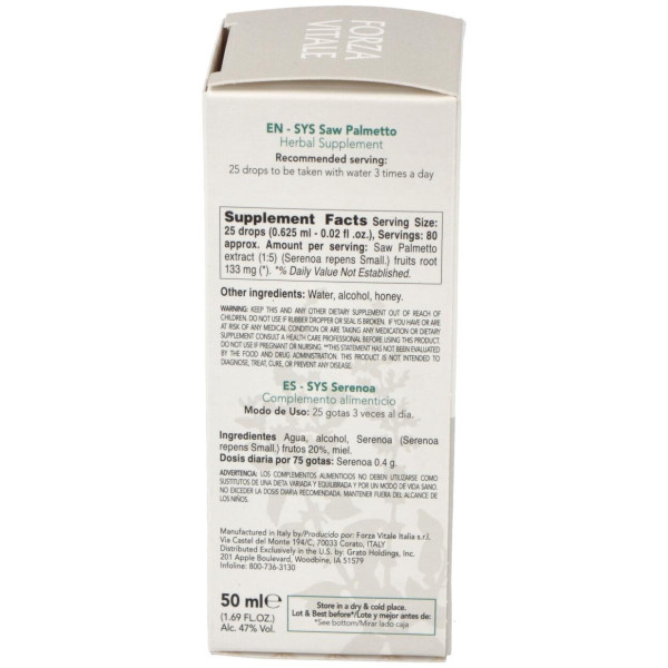 Sys.Serenoa 50Ml.
