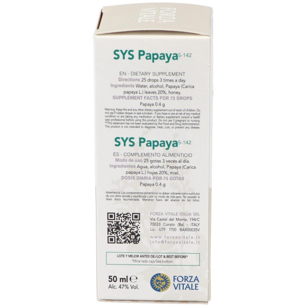 Sys.Papaya 50Ml.