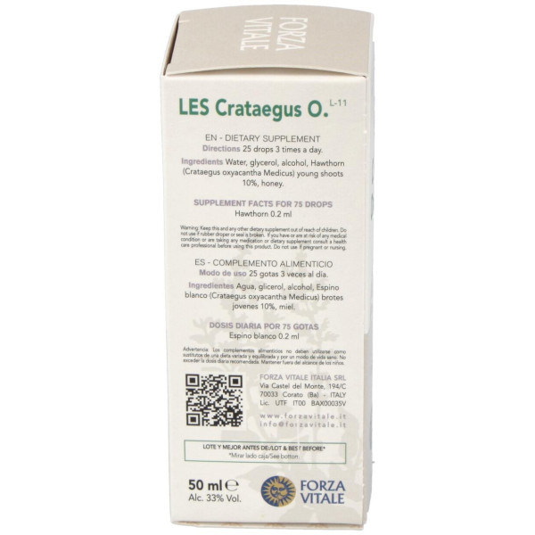 Les Crataegus Oxycanta Espino Albar 50Ml.