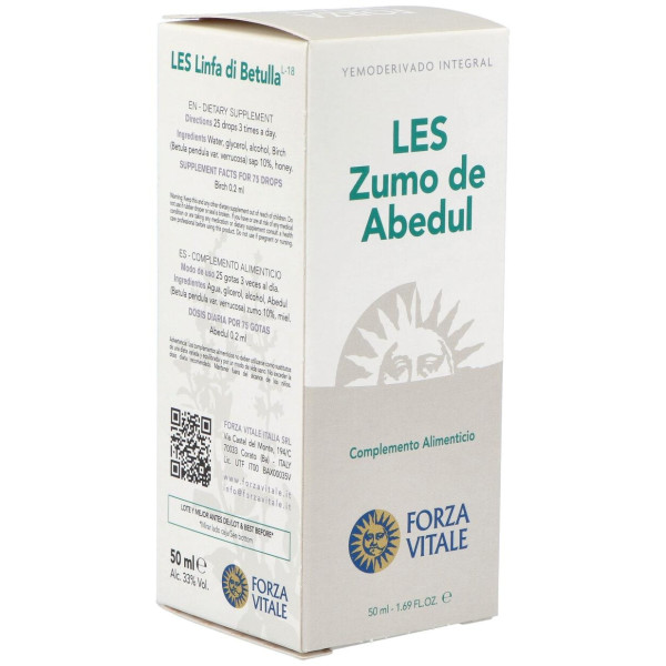 Les Linfa Di Betulla Linfa De Abedul 50Ml.