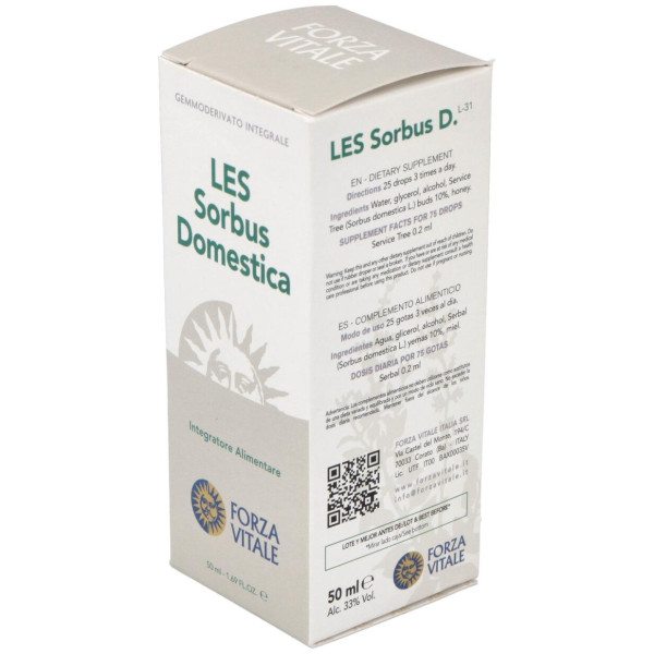 Les Sorbus Domestica Serbal 50ml - Forza Vitale