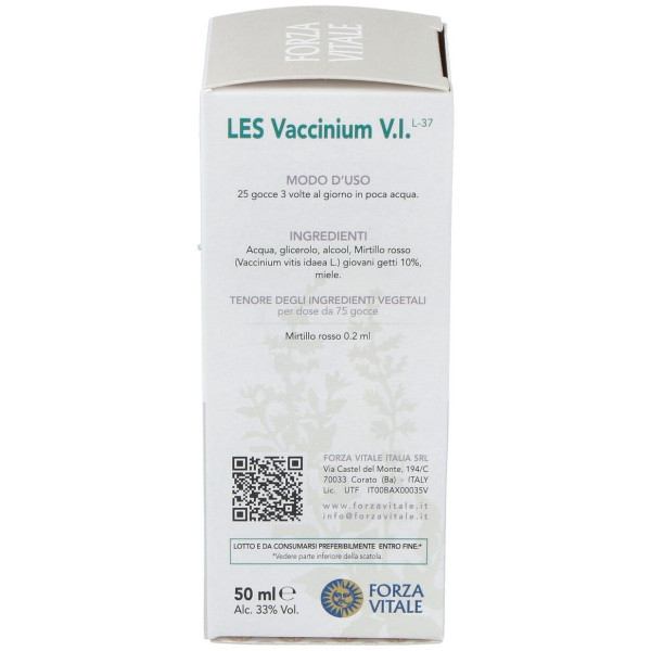 Les Vaccinium Vitis Idaea Arandano Rojo 50Ml.
