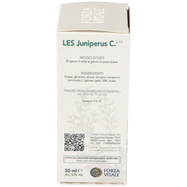 Les Juniperus Communis Enebro 50ml - Forza Vitale