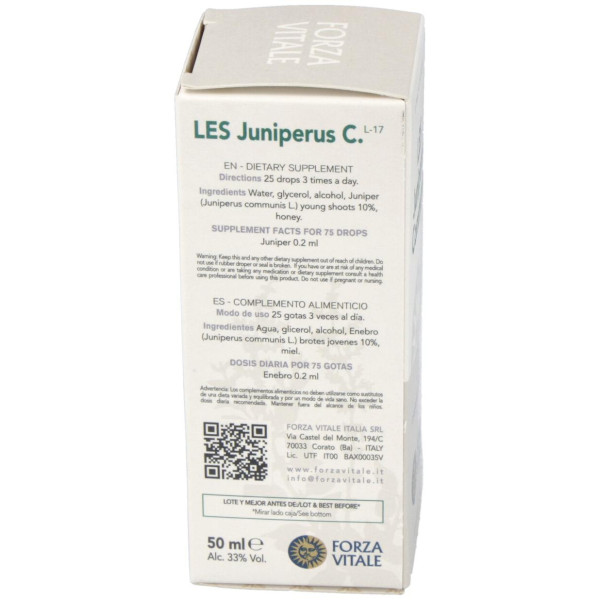 Les Juniperus Communis Enebro 50ml - Forza Vitale