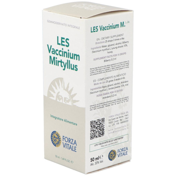 Les Vaccinium Myrtillus Arandano Negro 50Ml.