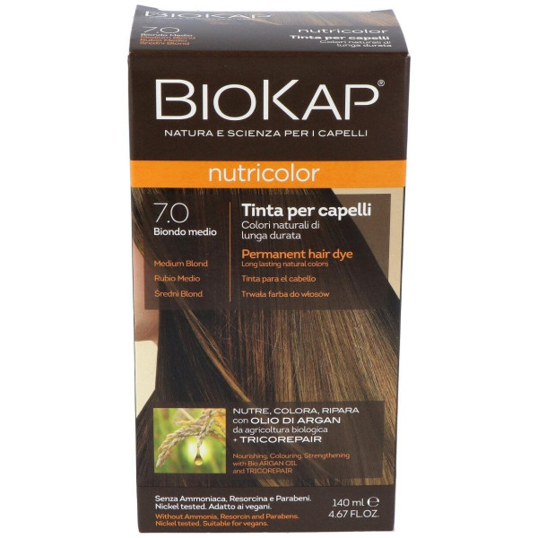 Tinte Medium Blond Dye 140Ml. Rubio Medio ·7.0