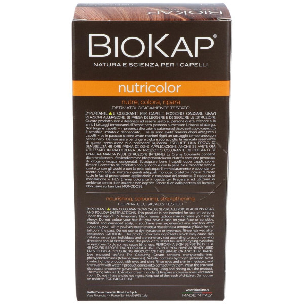 Tinte Auburn Blond Dye 140Ml. Rojo Cobrizo ·7.4