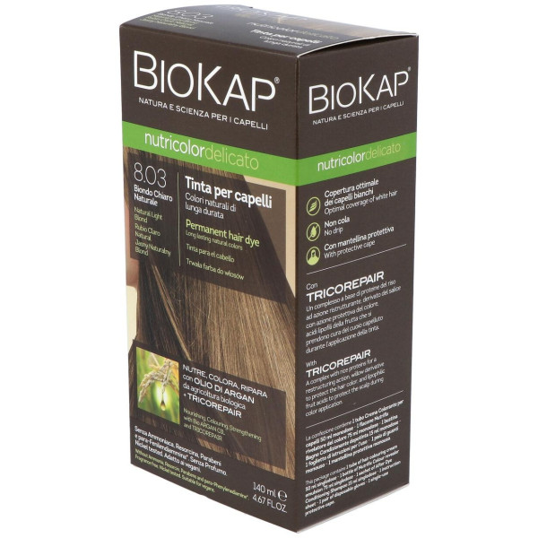 Tinte Rubio Claro Natural 140Ml. 8.03 Delicato