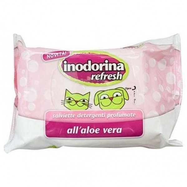 Inodorina Toallitas Refresh Aloe Vera 40