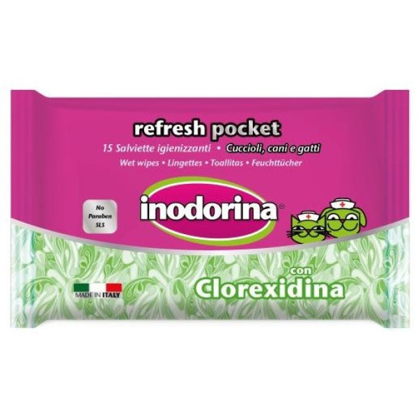 Nutro Refresh Clorhex Pocket 15 Uds