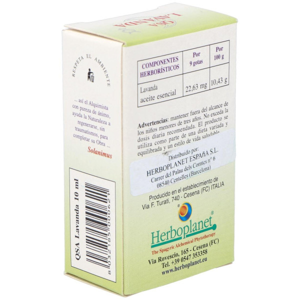 Herboplanet Qsa Lavanda Gotas 10Ml