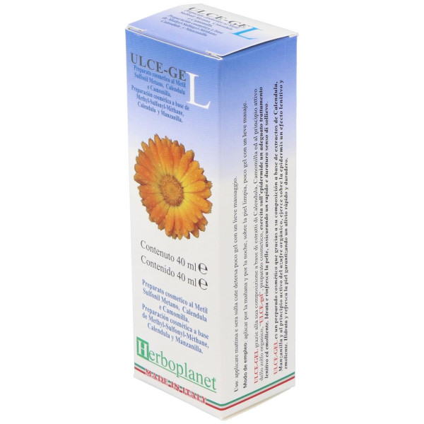 Herboplanet Ulce Gel 40Ml Ulcères Et Varices