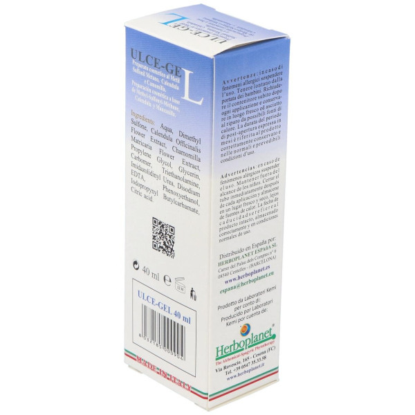 Herboplanet Ulce Gel 40Ml Ulcères Et Varices